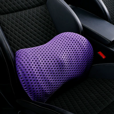 Waist support – Car Memory Foam Lumbar Support Pillow - purple