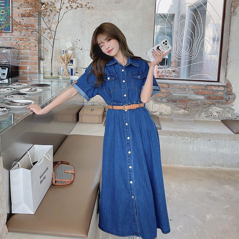 Summer denim dress
