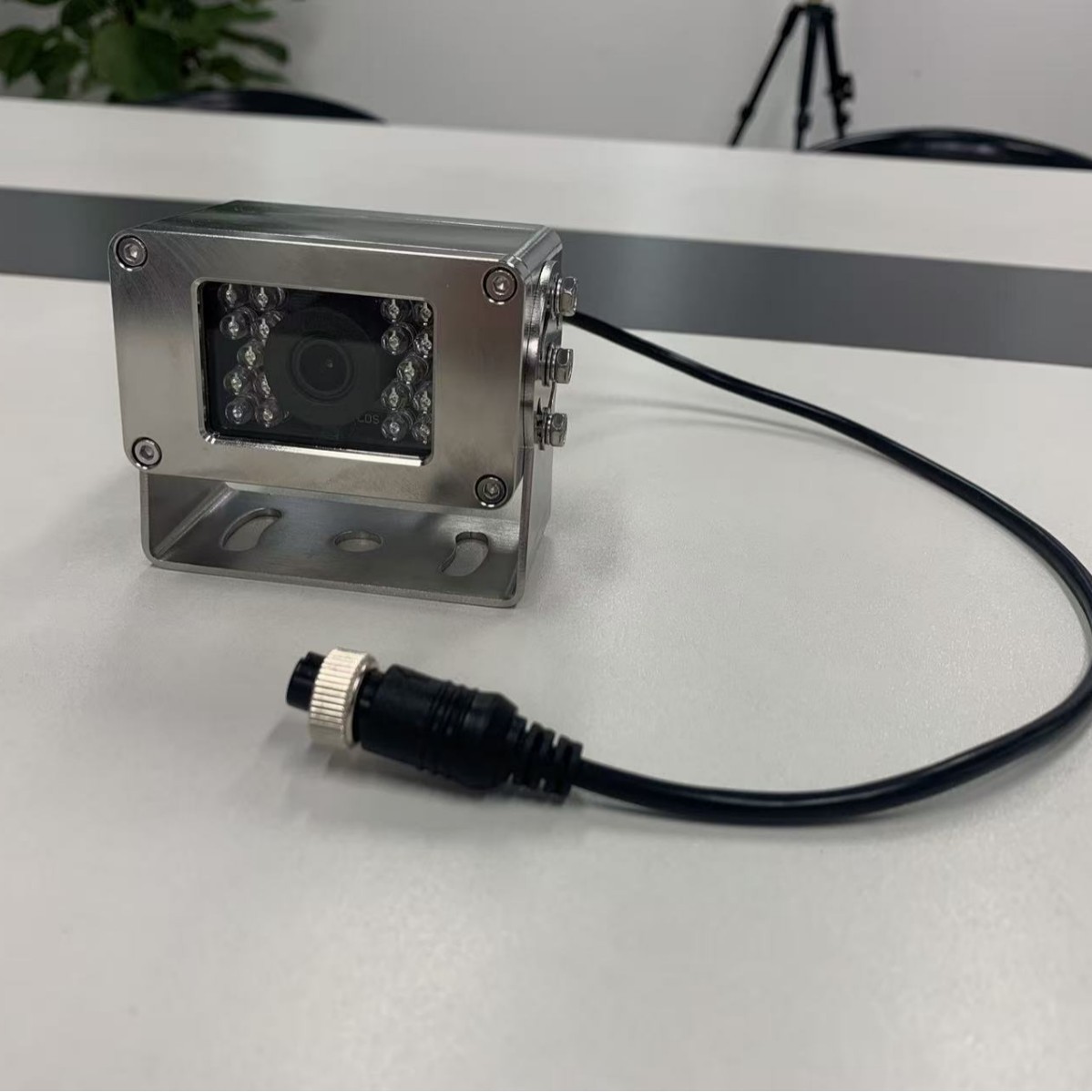 304 Stainless Steel Explosion-Proof Camera 4-Core Aviation Head 2 Million Infrared Waterproof Vehicle-Mounted Surveillance Camera