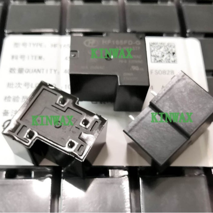 HF165FD/12-HY1TF  一组常开4脚30A277VAC继电器HONGFA