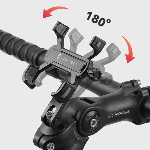 360° rotating bicycle mobile phone holder four-claw battery car motorcycle takeaway shockproof and anti-fall mobile phone holder