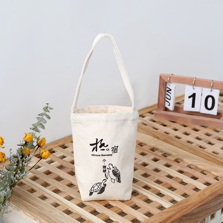 厂家定制束口袋定制时尚购物手提帆布袋定做广告宣传袋可logo