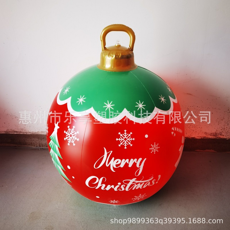 工場在庫 PVC製 インフレータブル クリスマスボール クリスマス会場装飾 雰囲気ランタン|undefined