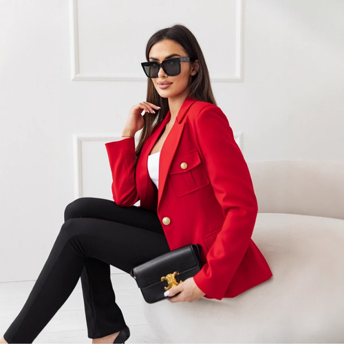 Spring and Autumn Independence Station women's clothes new suit long-sleeved suit outer wholesale