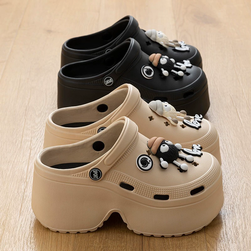 Женские сабо на толстой подошве, летние домашние тапочки, женские пляжные тапочки EVA, сандалии оптом