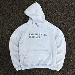 Enfants Riches Deprimes ERD落日雾霾蓝跨境美潮连帽帽衫卫衣潮