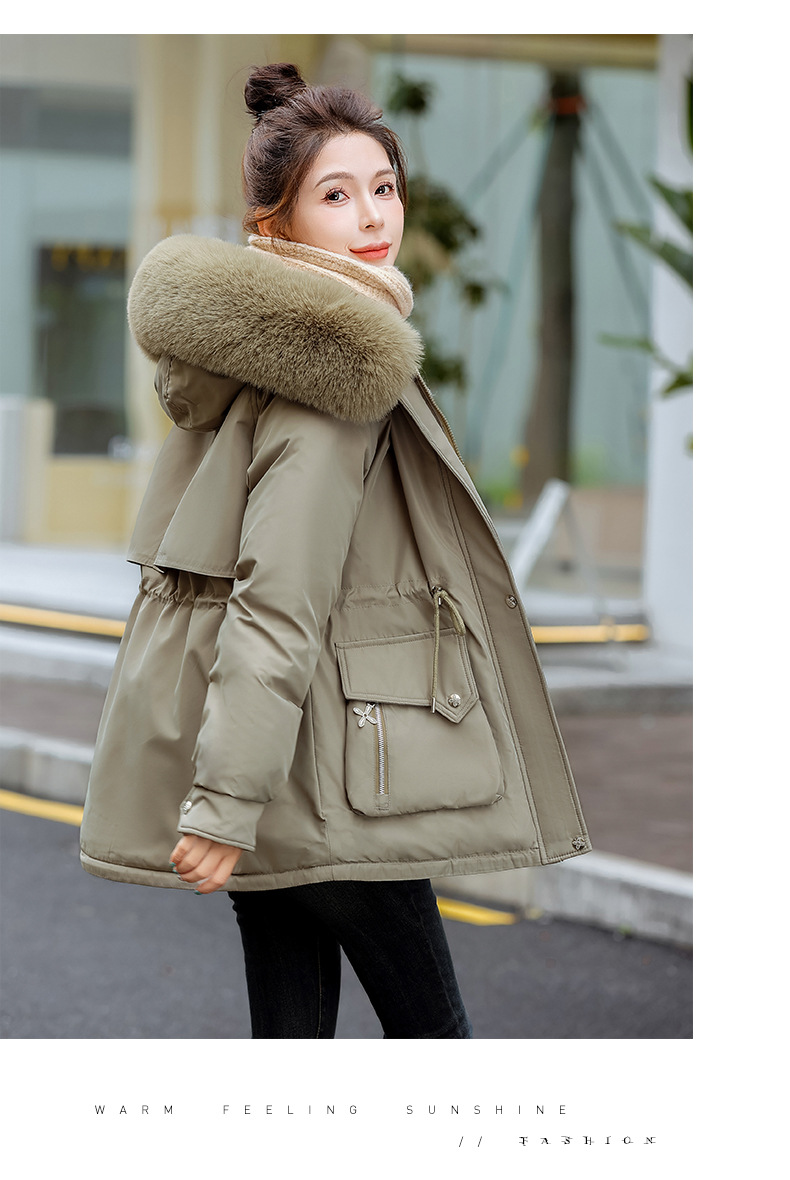 The petite faction overcomes the challenge of women's padded clothing in winter 2024, with new waist cinching slimming_voghion.com