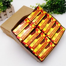 80后懷舊小零食天津環美代可可脂巧克力瓦夫威化餅干一盒36個包郵