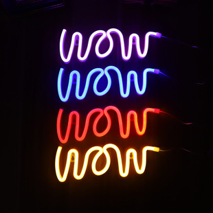 Cross-border new neon modeling light LED romantic room decoration light ins proposal confession hanging modeling light wow