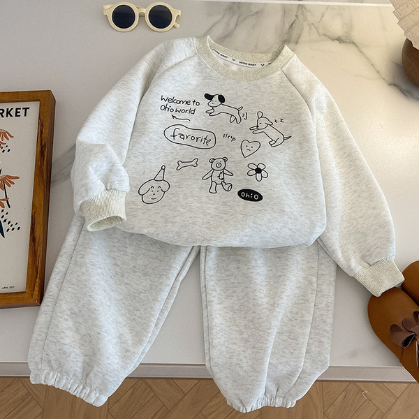Children's autumn set for leisure