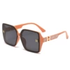 Orange frame black gray film