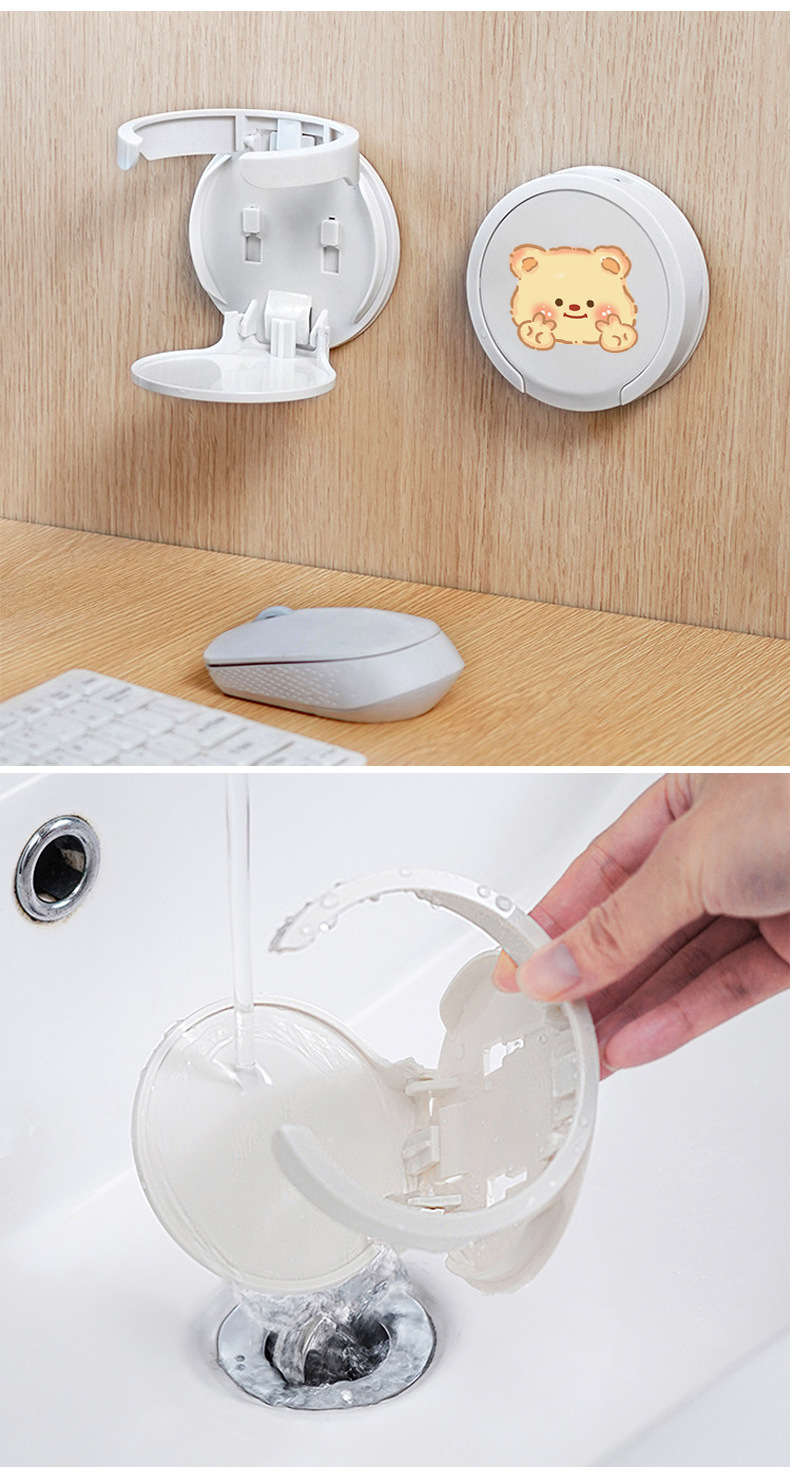 Electric Vehicle Water Cup Holder Motorcycle Punch-Free Beverage Holder Foldable Cup Holder Multi-Functional Fixed Shelf