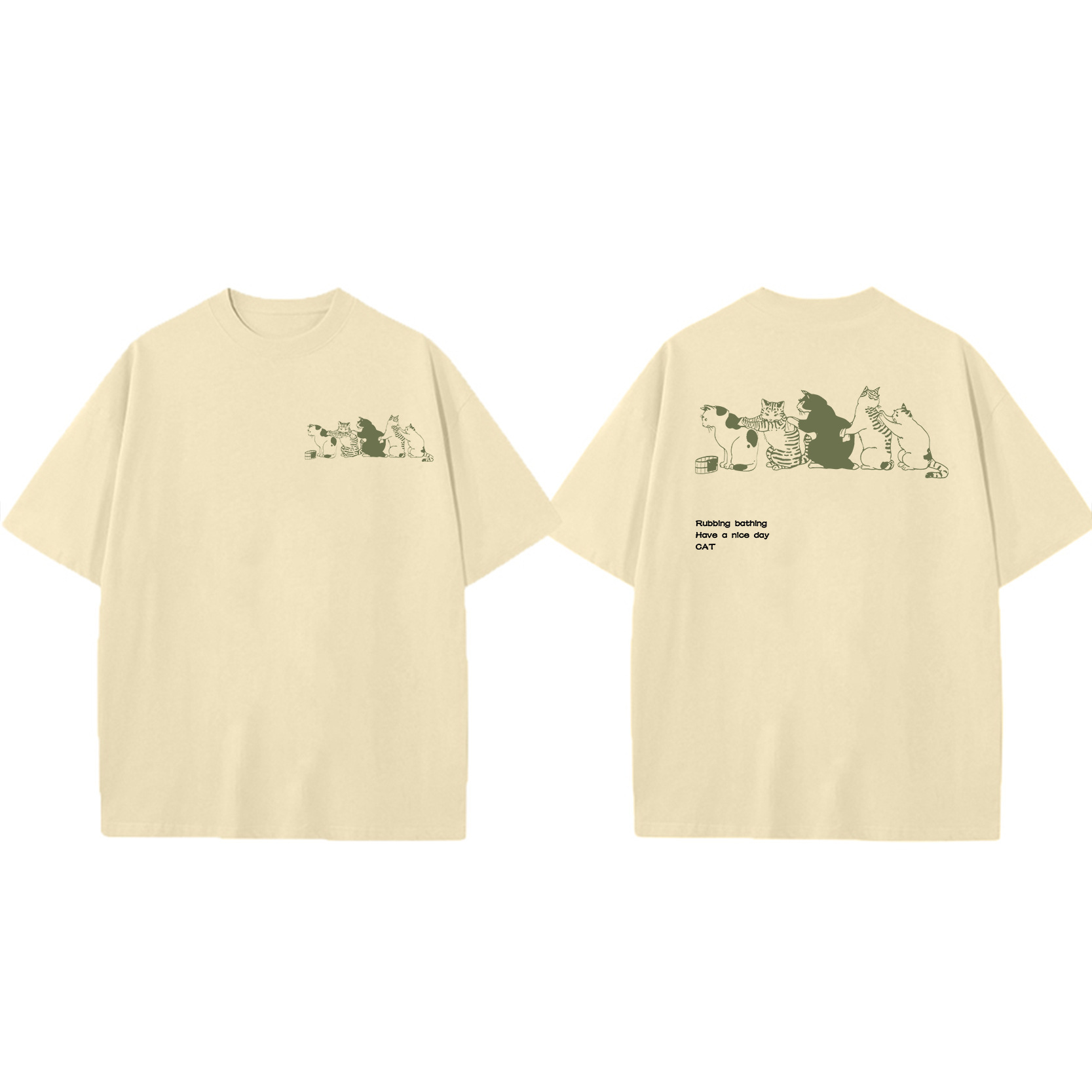 Verano Y2K tops de mujer casual retro de manga corta niña suelta cuello redondo camiseta negra Pedido mínimo de una pieza