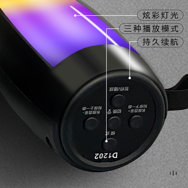 Bluetoothオーディオをカスタマイズしたカラフルなサブウーファスピーカー屋外ポータブルミニ車載デスクトップ無線bluetoothオーディオ|undefined