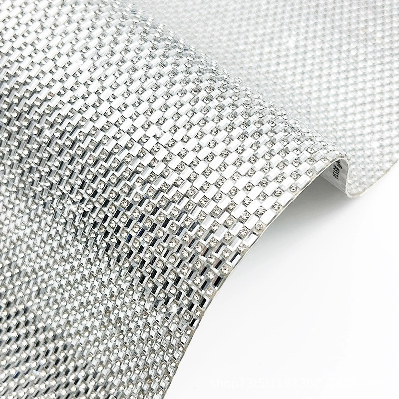 Nuevo tipo de vidrio cuadrado diamante de agua adhesivo de fusión en caliente taladro de malla autoadhesivo taladro de decoración de automóviles taladro taladro taladro de maleta diy