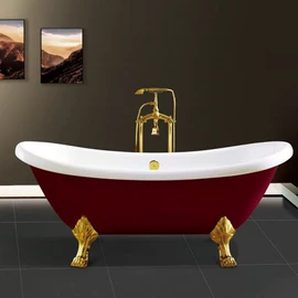 浴缸;浴缸淋浴龙头