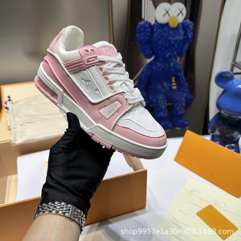 驴家板鞋经典款男女同款2025年新款厚底增高百搭运动休闲板鞋拼色|undefined