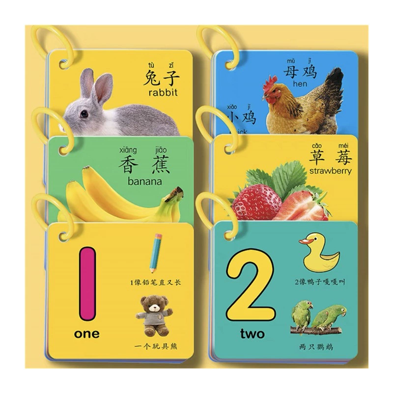 Cognitive cards, smart toy, early education, training, literacy