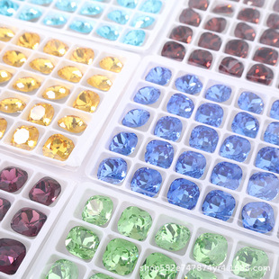 Feifang Zheng K9 Crystal Glass Diamond Tip Bottom Diamond DIY Jewelry Accessories Manicure Mobile Phone Case Clothing Decorative Diamond