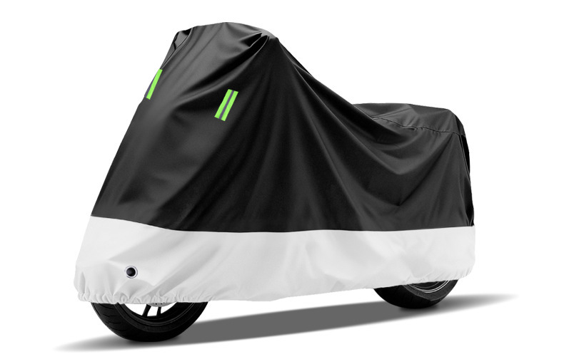 In-stock motorcycle covers, thickened for sun and rain protection, electric vehicle rain covers, dustproof full-vehicle protective covers, wholesale