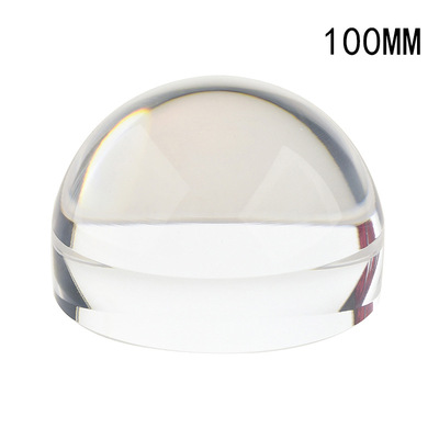desktop Stone Paperweight magnifier Sphere optics texture of material Acrylic desktop a decoration appreciate Arts and Crafts W95