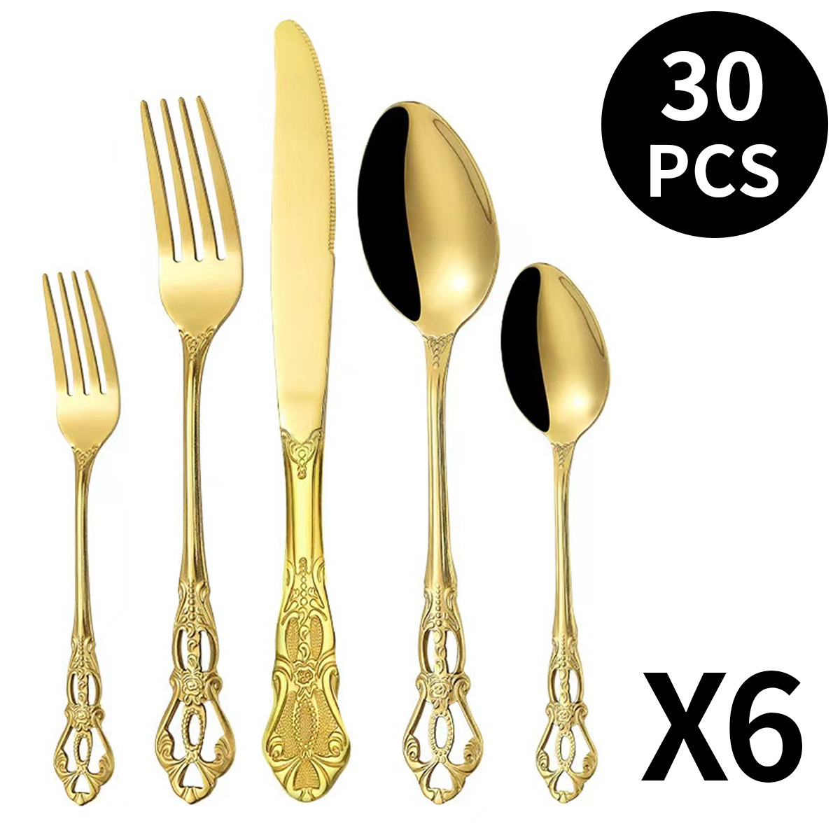 골드 30피스 세트 / 6인용