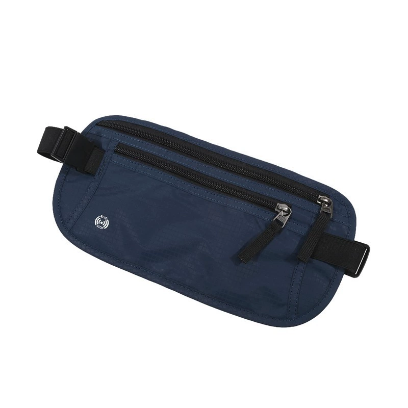 Сумка для документов для паспорта, персональная невидимая водонепроницаемая поясная сумка для мобильного телефона, противоугонная щетка, сумка для денег для путешествий за границу, сумка для хранения