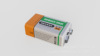 Lithium battery charging, universal square alarm, 9v, wholesale