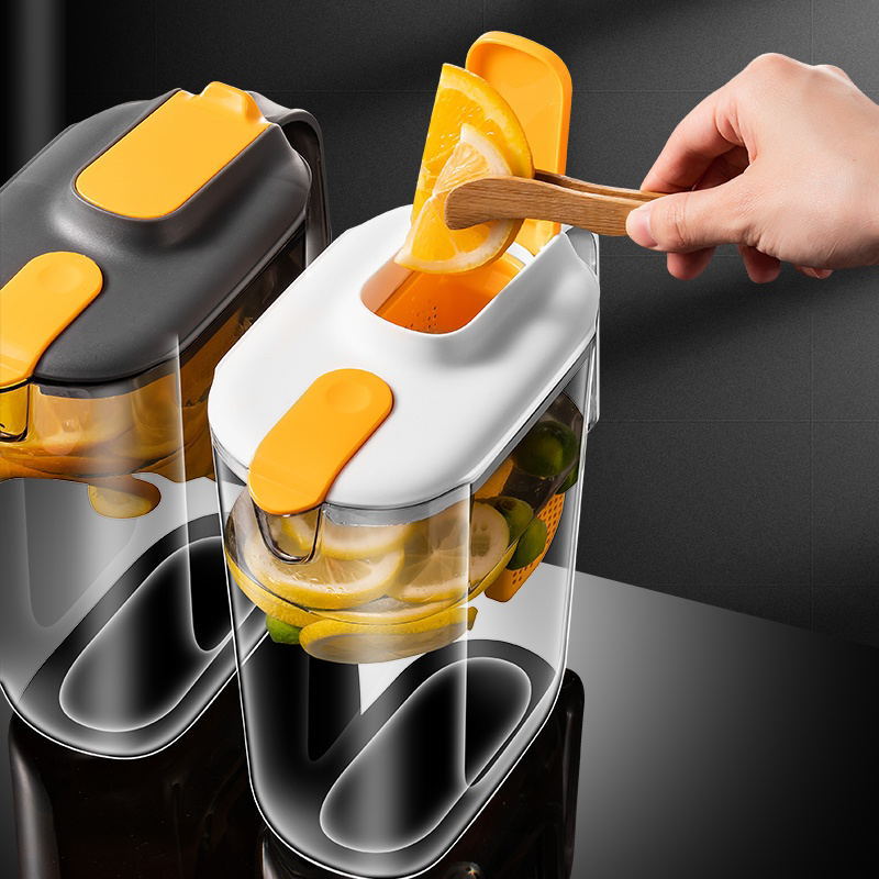 Cooler Jug Household Large Capacity Juice Drink Lemonade Jug Set Cold Water Jug High Temperature Resistance Ice Water Jug with Cup