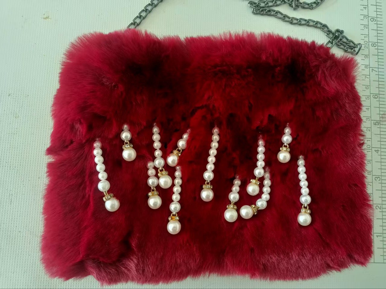 Nuevo nicho transfronterizo bolso de cadena de mano de color de contraste de mujer nuevo estilo de alto grado temperamento casual mochila de hombro