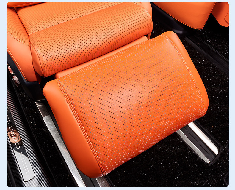 Suitable for Lynk & Co 900 Second-Row Legrest Protective Cover, Height-Increasing Pad, Seat Protection Pad, Car Interior Modification Accessories