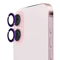 Совместимый iPhone 16, металлическая защитная линза, 16 Plus
