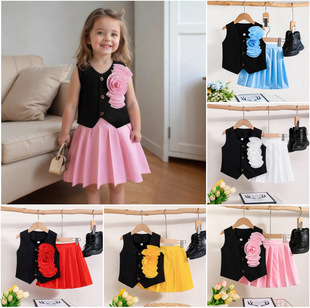 �羳����&mdash;Ůͯ�ļ��b ���滨���ɫ�o������+��ɫ����ȹ �WԺ�L