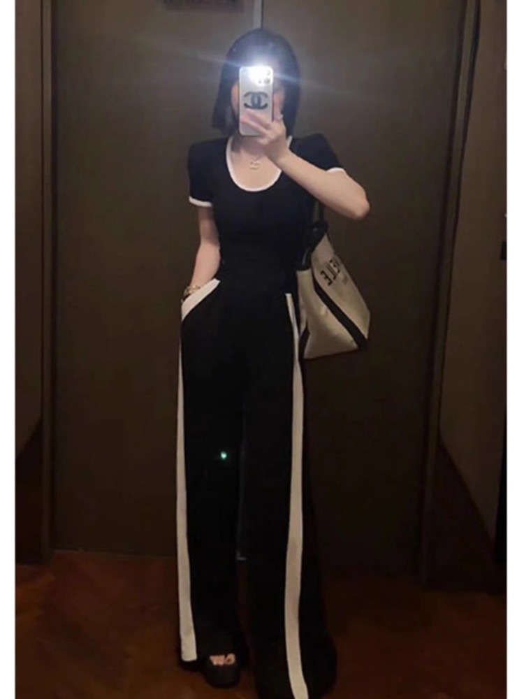 검은 세트 [유럽 폭발/패션/디자인 감각/틈새/왕실 자매/작은 신선한/클리어