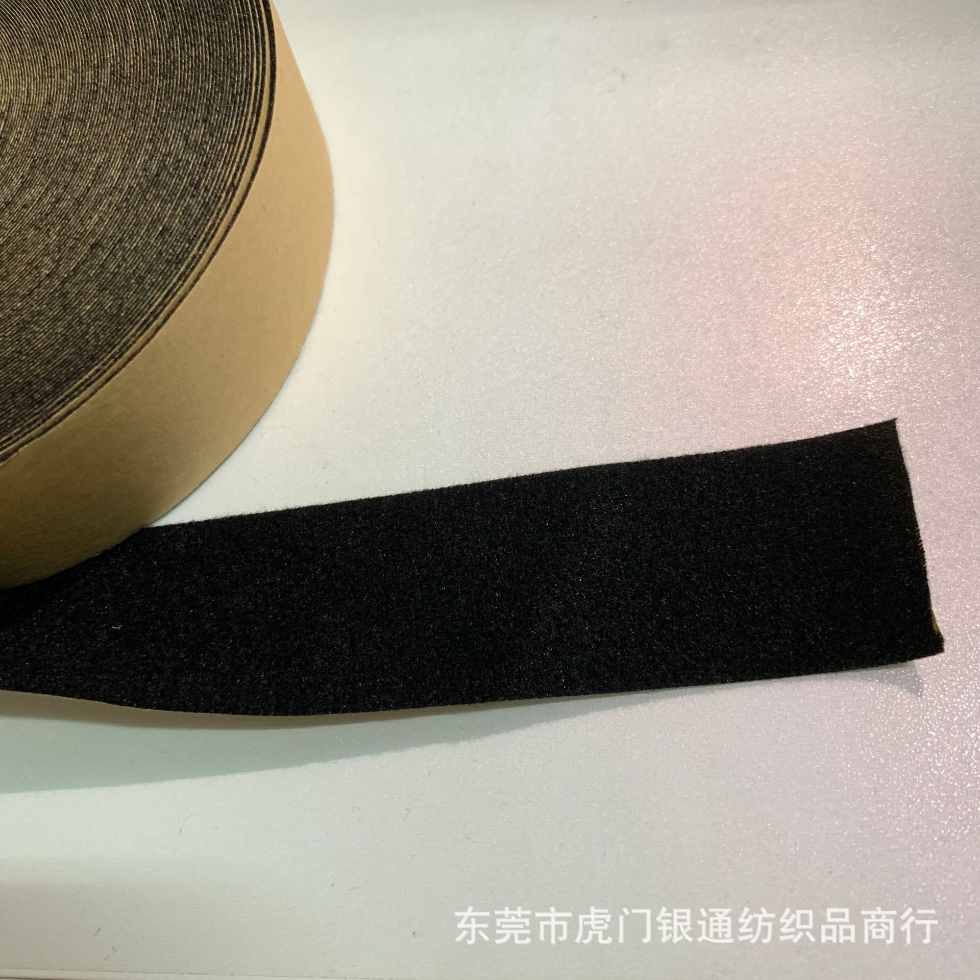 直销汽车线束绒布胶布 耐高温背胶自粘绒布 线束胶带