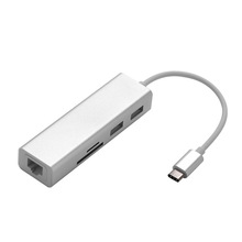 usb-cǧ�׾W��hub�D�Q��typec�Drj45�W��1000m�x����sd/tf�D�Ӿ�