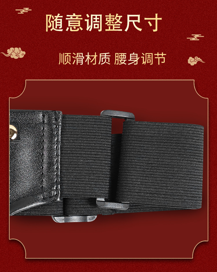 Wearable Hollow Dildo Leather Pants with Three-Ring Harness for Adults — detail image 18