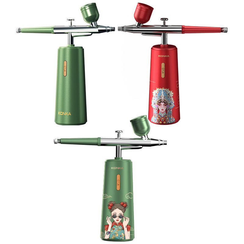 Konka ポータブルハンドヘルド酸素注入器具高圧噴霧器卸売美容器具家庭用米水分補給導入器具フェイシャル|undefined