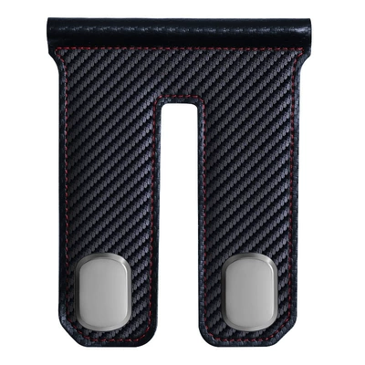 car front passenger car — Car hanging - abs-hook-headdouble-hook-carbon-fiber-pattern-with-red-stitching-new-upgraded-model-factory-goods-can-be-shipped-on-behalf-of-one-piececan-be-labeled-and-put-into-warehouse