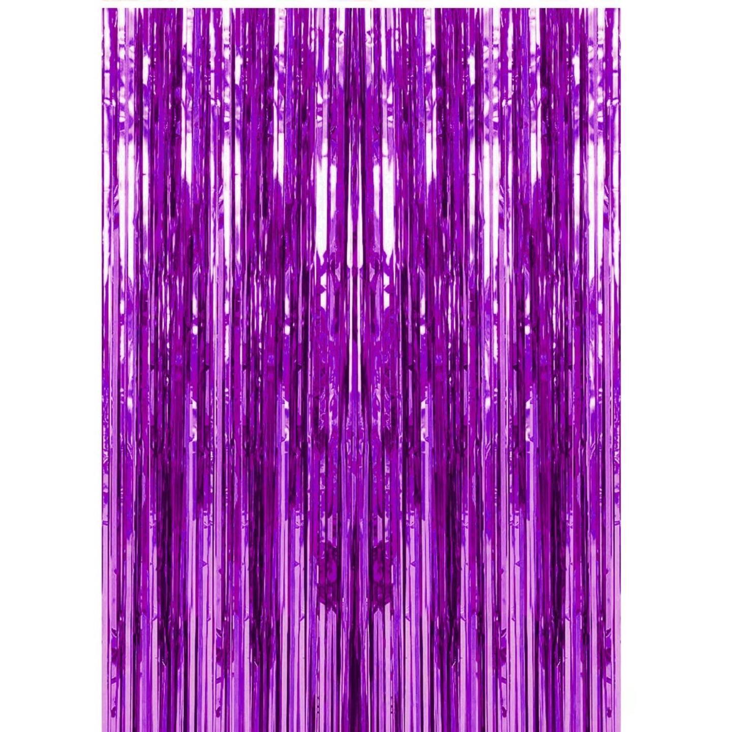 Cortina de Lluvia Decorativa de Plástico, Autoadhesiva, para Fiestas y Eventos