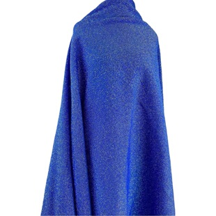 Knitted elastic gold and silver silk draping good skin-friendly comfortable close-fitting fabric high elastic nylon four-sided elastic factory direct sales