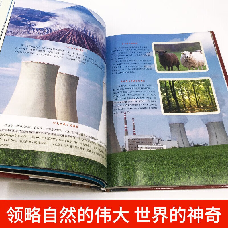 萬物探索 全12冊 實景超清圖精裝版青少版少年兒童百科全書科普書