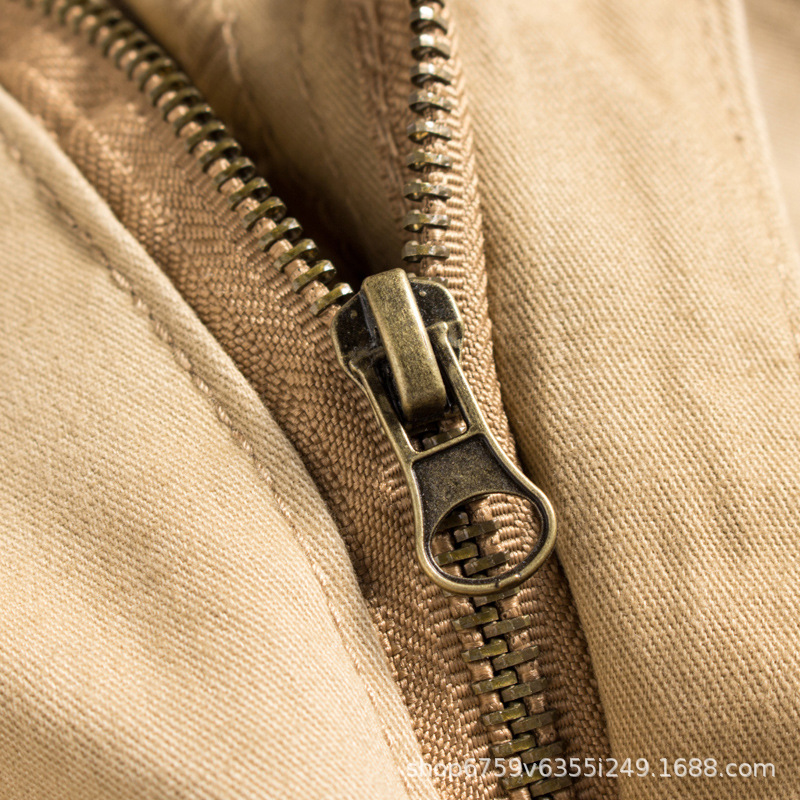 Multi-Bolsillo overoles pantalones casuales de los hombres al aire libre resistente al desgaste táctico más tamaño suelto recto 8-Bag pantalones de comercio exterior