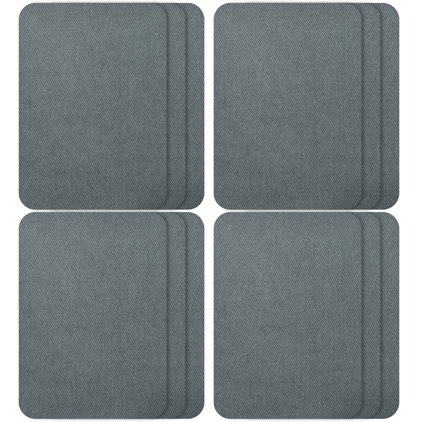 Parche de tela de algodón al por mayor parche de manga cuadrado parche de mezclilla camisa de suéter adhesivo de alta calidad parche de codo parche de rodilla