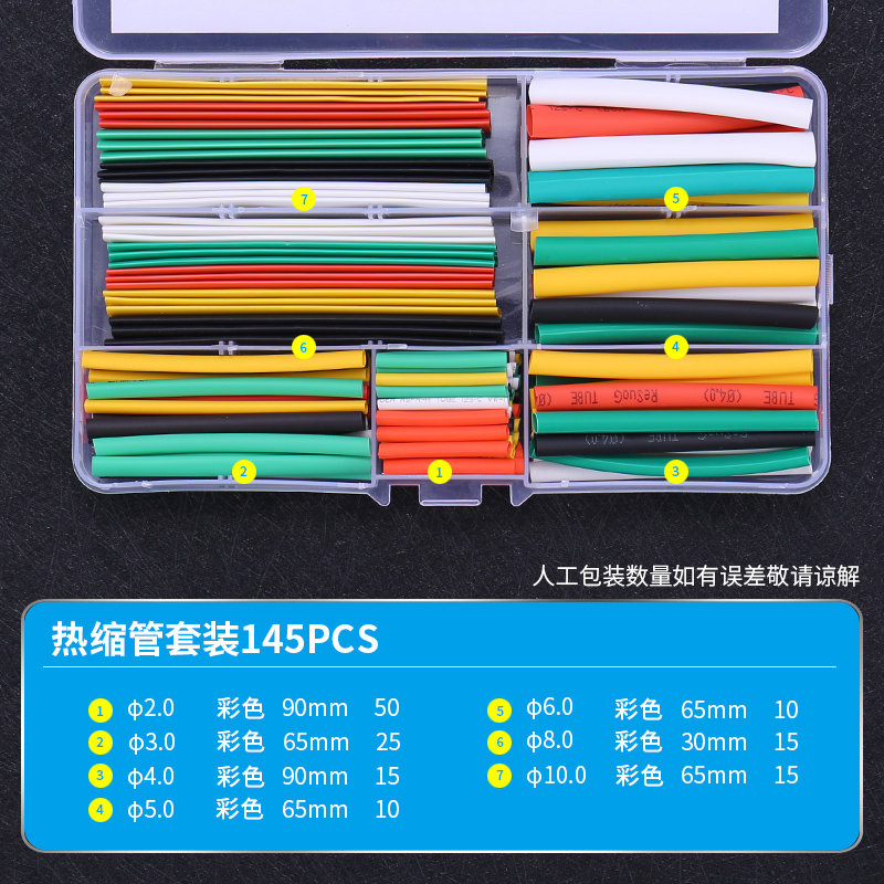 140 colores (en caja) 2 veces la contracción