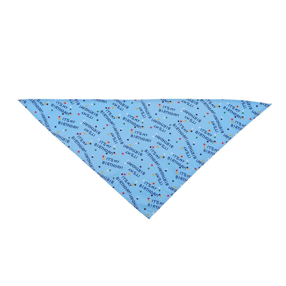 Toalla de saliva de cumpleaños para mascotas nueva transfronteriza Toalla triangular para perros Accesorios para mascotas Toalla para mascotas Toalla para perros