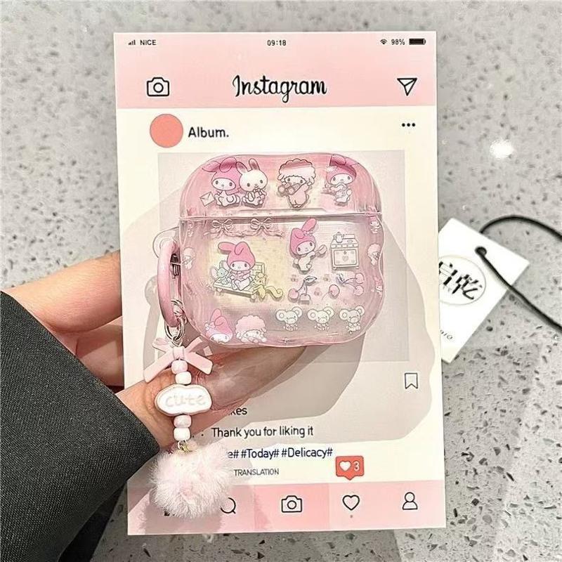 Melody Cordero para Apple AirPods 4 generación, estuche de protección Bluetooth Airpod Pro3 / 2 auriculares 5 generación