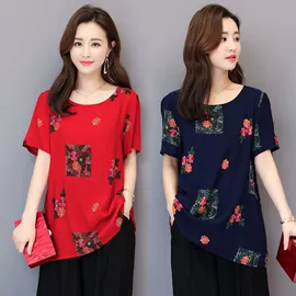 中老年休闲套装;中老年T恤;休闲裤