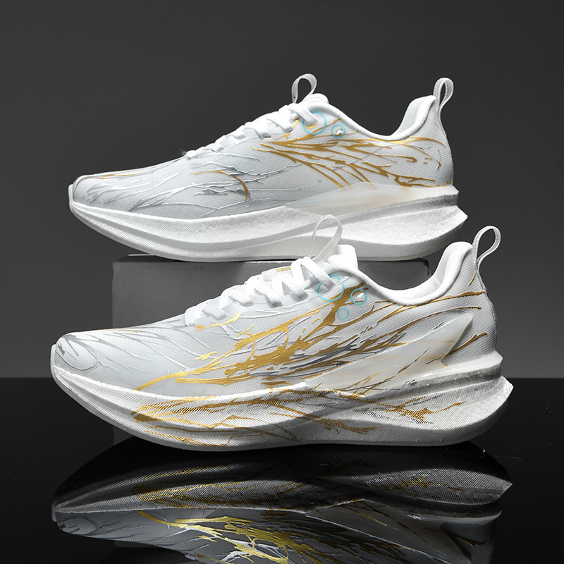 Nocturno C202 Heartbeat seis generaciones de zapatos de corrida de placa de carbono para hombres ultraligero y transpirable, entrenamiento de carreras de amortiguación profesional para hombres y mujeres.