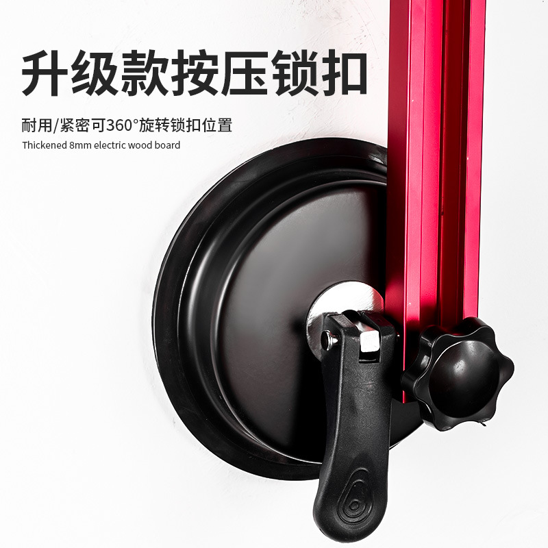 Soporte de pared colgante de nivel magnético fuerte multifuncional de tipo elevador de artefacto de pared superior soporte de pared colgante de nivel de aleación de aluminio